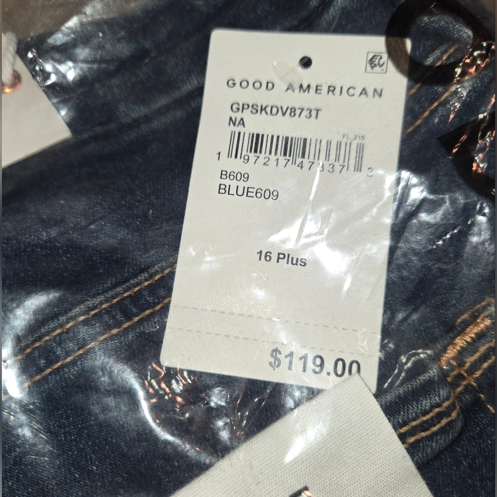 NWT Good American Good Petite Skinny Jeans - Picture 6 of 7
